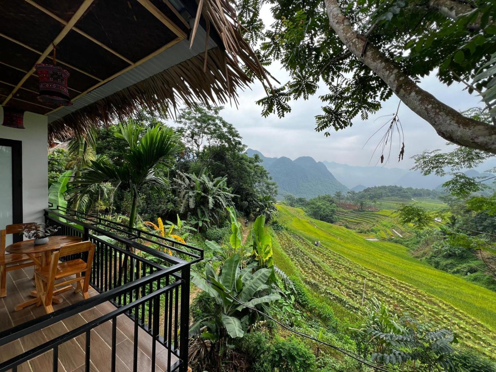 Huong Ba Thuoc Puluong Aroma Bed & Breakfast エクステリア 写真