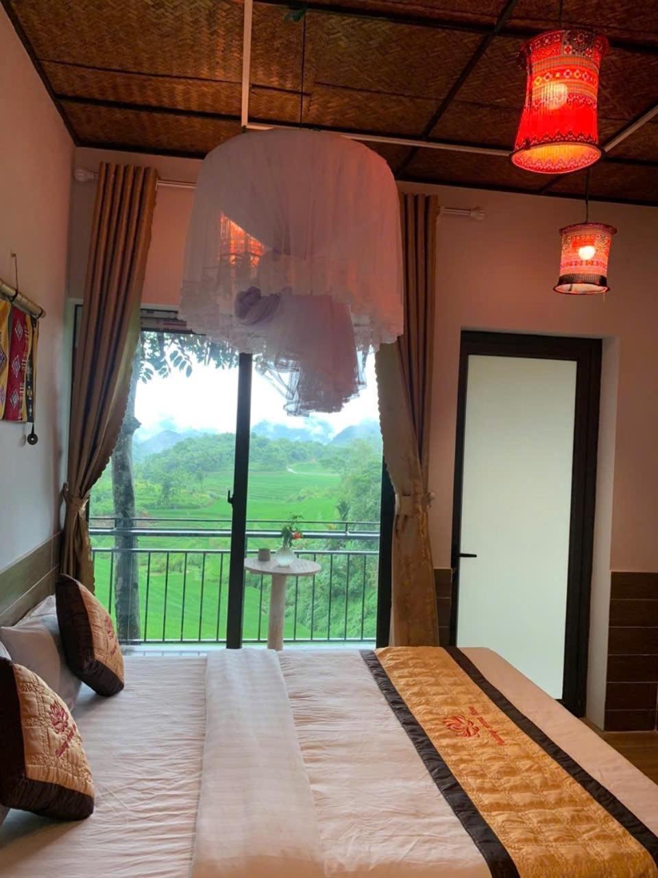 Huong Ba Thuoc Puluong Aroma Bed & Breakfast エクステリア 写真
